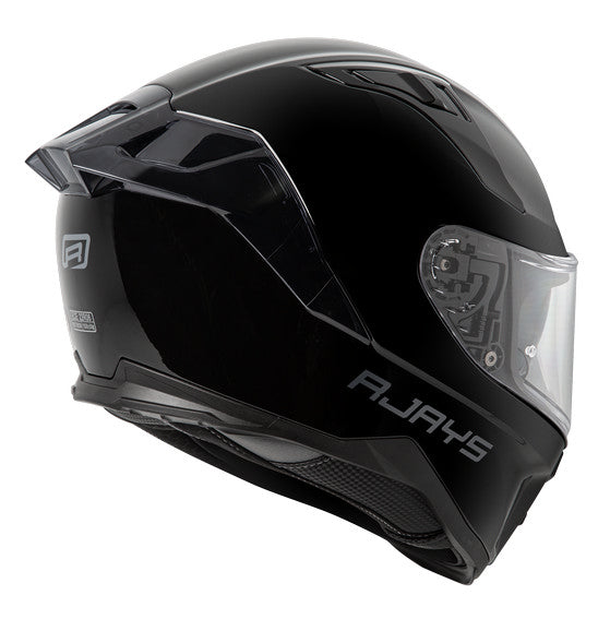RJAYS DOMINATOR III Helmet Solid Gloss Blk Internal Sun-Shield