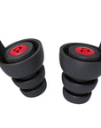 Pinlock Ear Plugs - red acoustic chamber