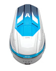 THOR HELMET FLEET STORM WHITE/NAVY YOUTH
