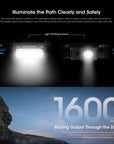 NITECORE HC60 UHE 1600 LUMEN USB-C RECHARGEABLE HEADLAMP TORCH