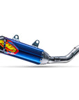 FMF - FACTORY 4.1 RCT TITANIUM ANODIZED (Slip-On) with CARBON End Cap