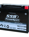 MOTORCYCLE AND POWERSPORTS BATTERY (Y50N18L-A2) AGM 12V 21AH CCA450 SSB HIGH PERFORMANCE