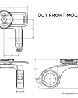 QUAD LOCK - Cycling - Out Front Mount - Tech Info