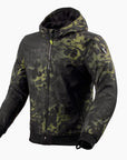 Jacket Saros WB Black-Dark Green