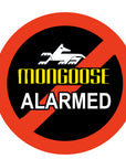 SET OF TWO MONGOOSE EXTERNAL WINDOW STICKERS