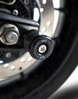 Cotton Reels for the Triumph Speed 400 24- Scrambler 400 X 24- Black R&G