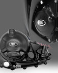 Engine Case Cover Race Kit 2 Piece Yamaha R3 Black