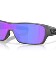 0OO9307-3132 Oakley Turbine Rotor Sunglasses Matte Steel Frame with PRIZM Violet Polarized Lens
