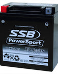 MOTORCYCLE AND POWERSPORTS BATTERY (YTX16-BS) AGM 12V 14AH 340CCA BY SSB HIGH PERFORMANCE
