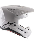 S-M5 Solid Helmet White Gloss