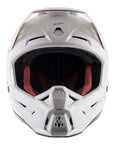 S-M5 Solid Helmet White Gloss