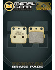 BRAKE PADS FRONT METAL GEAR