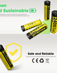 NITECORE LI-ION RECHARGEABLE USB-C AA BATTERY 2400MAH 1.5V 4PK