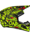 O'Neal Youth 3SRS ATTACK Helmet - Black/Neon Yellow
