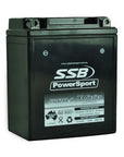 MOTORCYCLE AND POWERSPORTS BATTERY (YB12AL-A) AGM 12V 12AH 250CCA BY SSB HIGH PERFORMANCE
