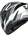 SMK TYPHOON - SPARKO - White Grey Black - GL162