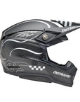 Bell MOTO-10 SPHERICAL Fasthouse Raven Matte Black/White