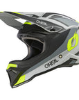 O'Neal Youth 1SRS STREAM Helmet - Black/Neon Yellow