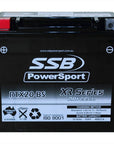 MOTORCYCLE AND POWERSPORTS BATTERY (YTX20-BS) AGM 12V 18AH 400CCA BY SSB HIGH PERFORMANCE
