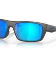 0OO9367-0660 Oakley Drop Point Sunglasses Matte Dark Grey Frame with PRIZM Sapphire Polarized Lens