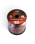 EDS 4 GAUGE 21.2MM2 CCA POWER CABLE MATT FLEXIBLE FROSTED RED 25 METRES
