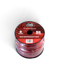 EDS 8 GAUGE 8.35MM2 CCA POWER CABLE MATT FLEXIBLE FROSTED 50 METRES