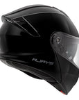 RJAYS TOURTECH V Helmet - Solid Gloss Blk | Flip-Front