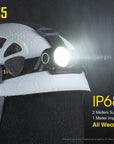 NITECORE L-SHAPED HEADLAMP TORCH