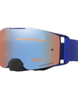 Front Line MX Goggle Moto Blue w PRIZM MX Sapph Oa