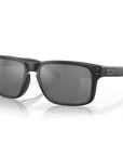 0OO91029102D655 Oakley Holbrook Matte Black Frame with PRIZM Black Polarized Lens