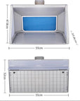 FORMULA AIRBRUSH LARGE SPRAY BOOTH WITH LIGHTS AND EXHAUST