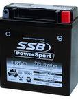 MOTORCYCLE AND POWERSPORTS BATTERY (YB5L-B) AGM 12V 5AH 125CCA BY SSB HIGH PERFORMANCE