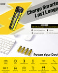 NITECORE LI-ION RECHARGEABLE USB-C AA BATTERY 2400MAH 1.5V 4PK