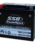 MOTORCYCLE AND POWERSPORTS BATTERY (YTX20-BS) AGM 12V 18AH 400CCA BY SSB HIGH PERFORMANCE