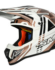 SMK ALLTERRA - X-SPRINT - Matte White/Bronze/Black - GL172