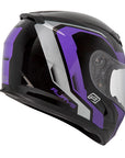 RJAYS GRID Helmet - Gloss Blk/Purple