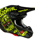 O'Neal 5SRS ATTACK Helmet - Black/Neon