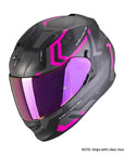 Scorpion EXO-491 SPIN - Matte Black/Pink