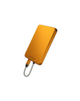 NITECORE 5,000MAH MAGNETIC ULTRA THIN POWER ALLOY BANK BUILT-IN USB C ORANGE