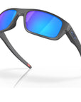 0OO9367-0660 Oakley Drop Point Sunglasses Matte Dark Grey Frame with PRIZM Sapphire Polarized Lens
