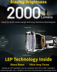 NITECORE P40 2000 LUMEN LONG THROW TORCH
