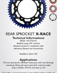 X-race-sprocket-specs