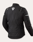 REV'IT! Jacket Vertical GTX - Black Silver