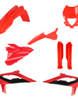 Full Plastic Kit Beta 2T/4T 125-480 2023 Red/Black OEM