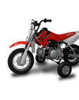 HARDLINE UNIVERSAL TRAINING WHEELS FOR MOST 50CC MOTORCYCLES