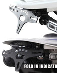 Suzuki DR-Z4S / DR-Z4SM Tail Tidy with fold in Indicators