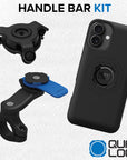 iPhone 16 Plus Handlebar Mount Kit Quad Lock