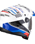 Scorpion EXO ADF-9000 AIR DESERT - White/Blue/Red