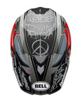 Bell MOTO-10 SPHERICAL Fasthouse DITD 25 Grey/Red