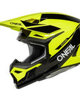O'Neal 3SRS RACE Helmet - Black/Neon Yellow